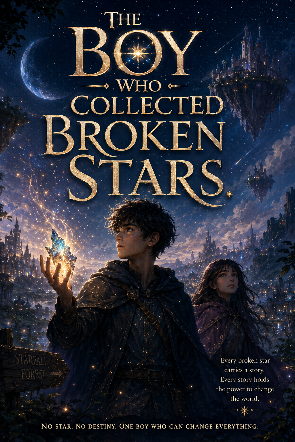 The Boy Who Collected Broken Stars cover