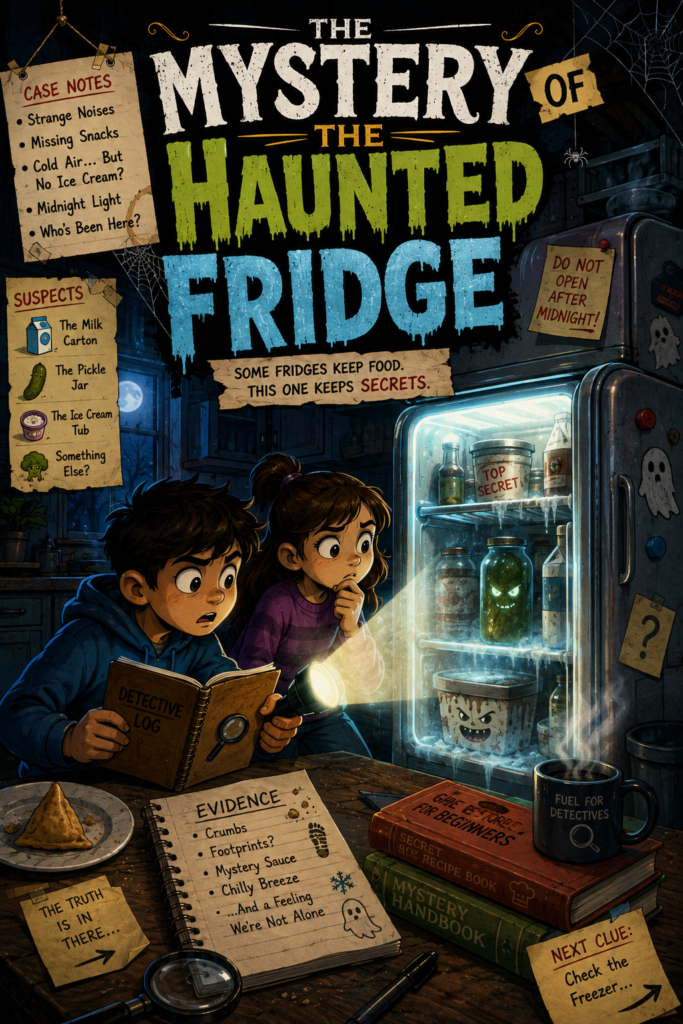 THE MYSTERY OF THE HAUNTED FRIDGE cover