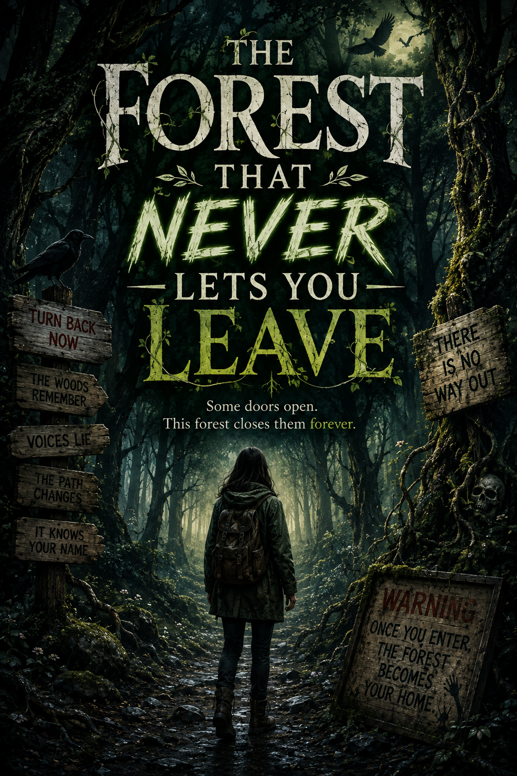 THE FOREST THAT NEVER LETS YOU LEAVE cover