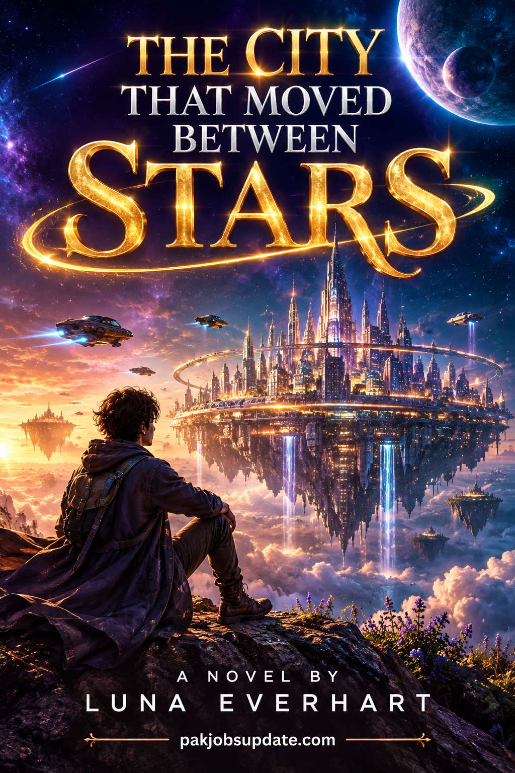 THE CITY THAT MOVED BETWEEN STARS cover