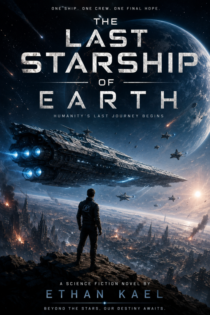 THE LAST STARSHIP OF EARTH cover