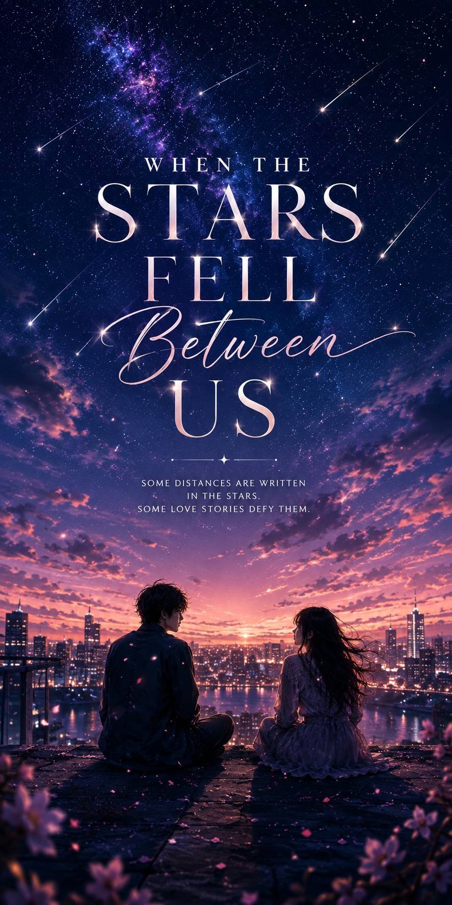 WHEN THE STARS FELL BETWEEN US cover