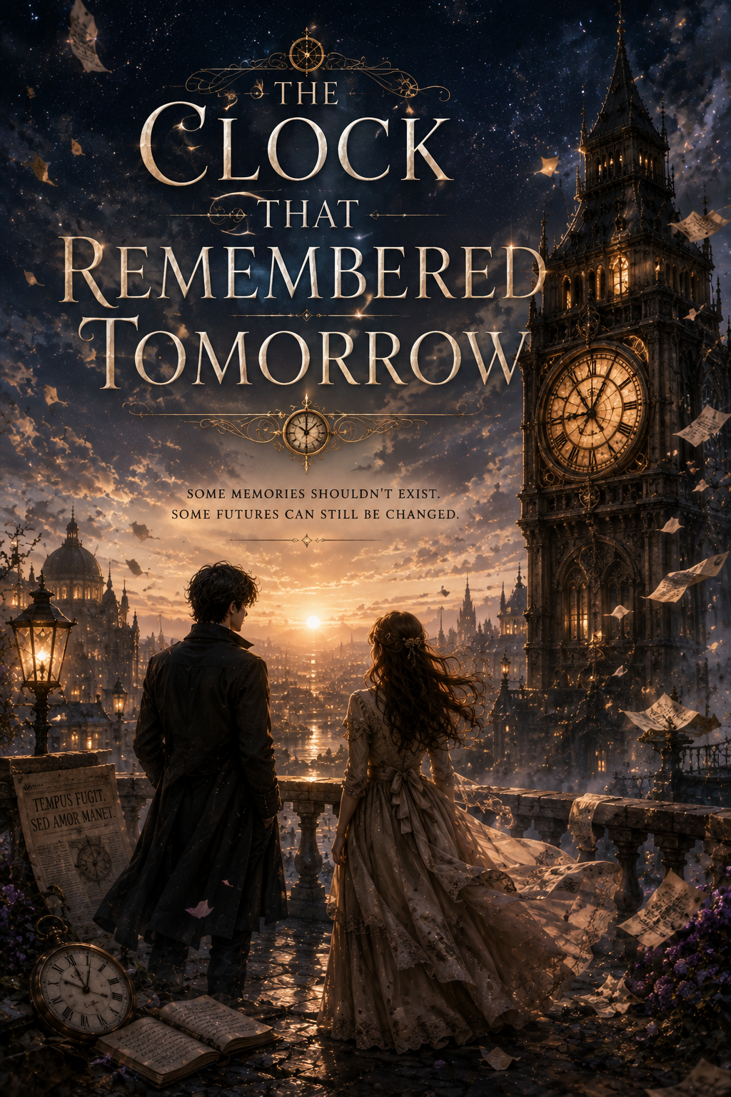 THE CLOCK THAT REMEMBERED TOMORROW cover