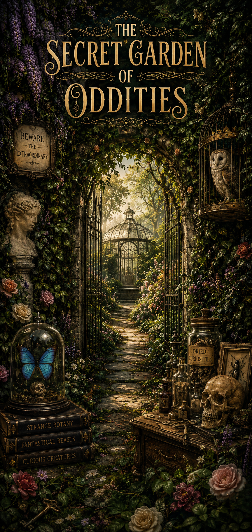 THE SECRET GARDEN OF ODDITIES cover