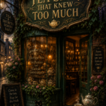 THE TEA SHOP THAT KNEW TOO MUCH cover