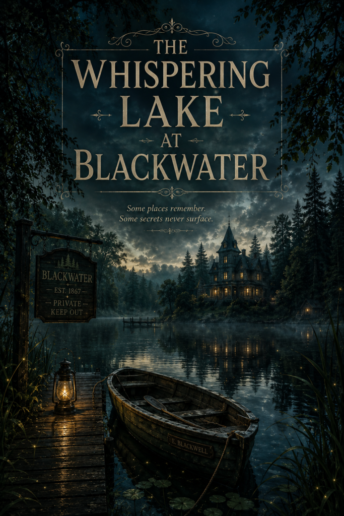 THE WHISPERING LAKE AT BLACKWATER cover