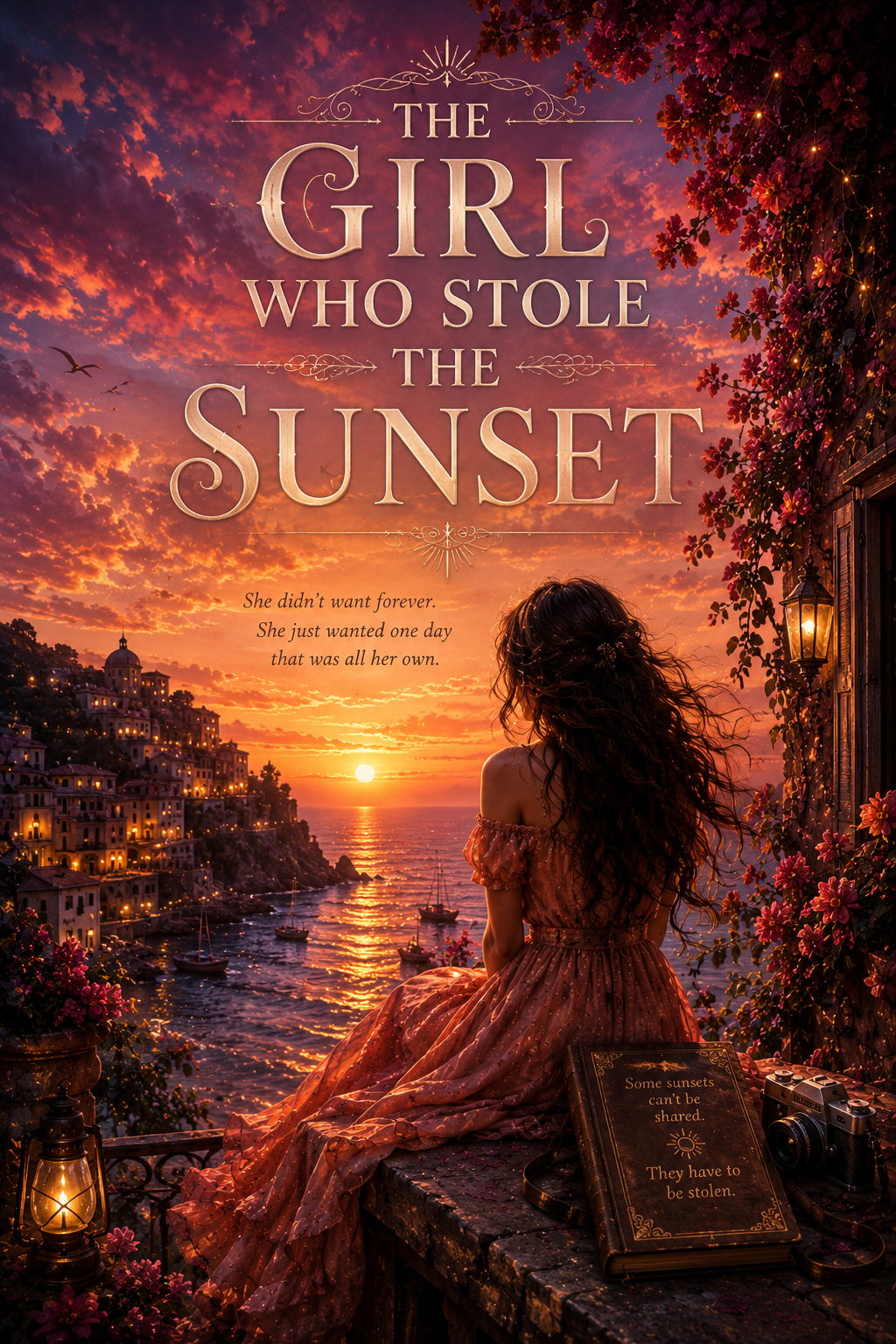 THE GIRL WHO STOLE THE SUNSET cover