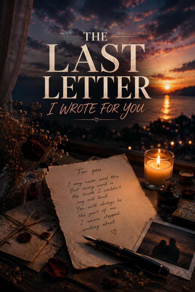 THE LAST LETTER I WROTE FOR YOU cover