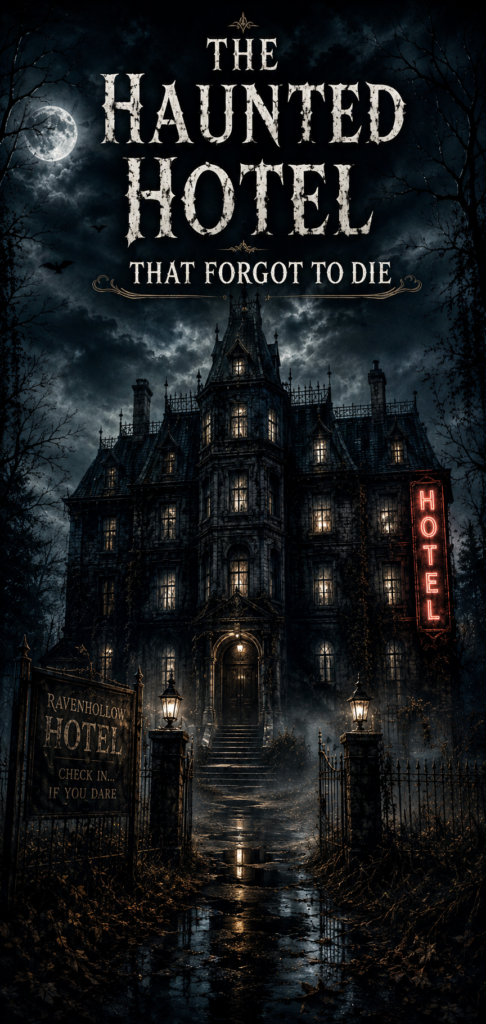 THE HAUNTED HOTEL THAT FORGOT TO DIE cover