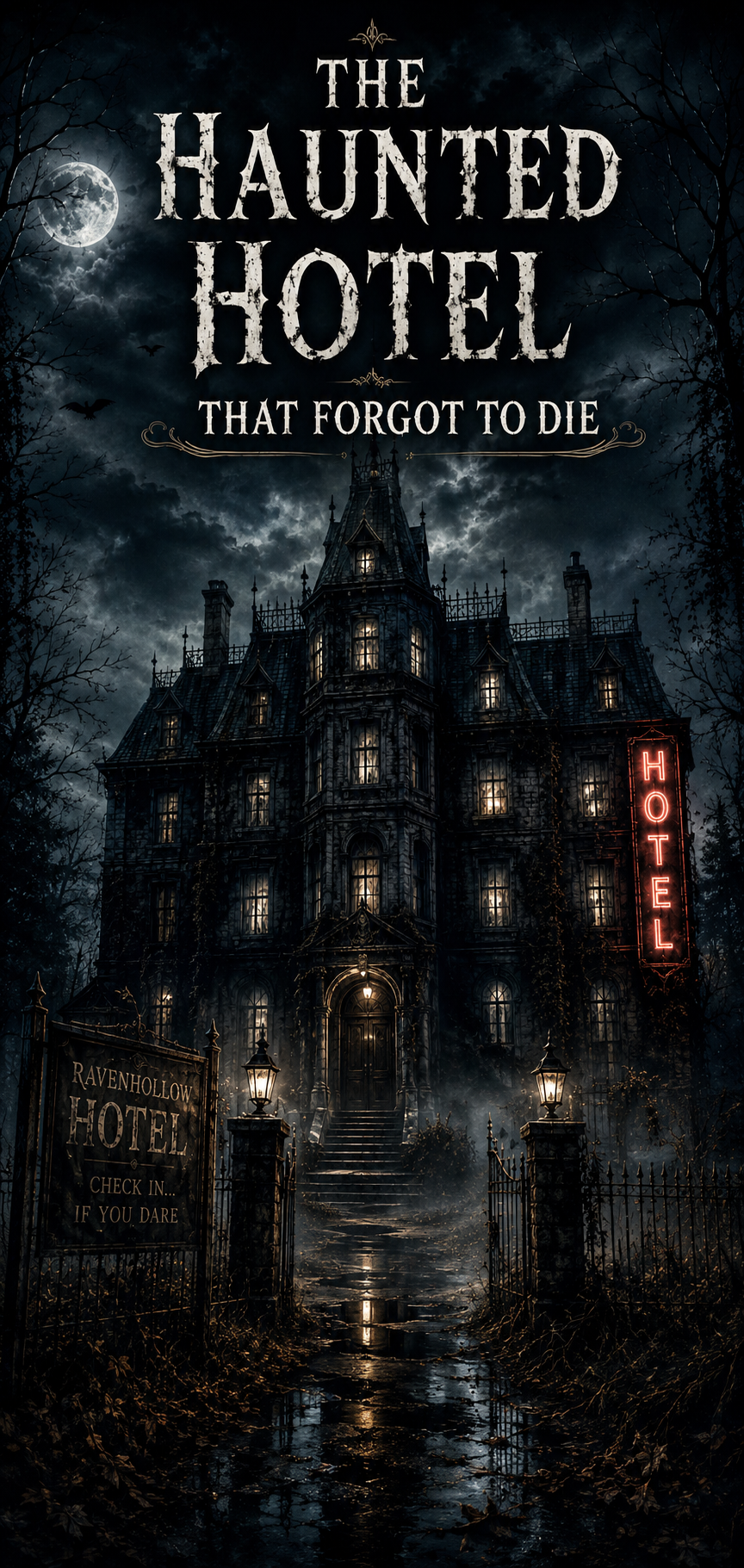 THE HAUNTED HOTEL THAT FORGOT TO DIE cover