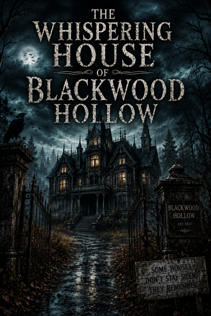 THE WHISPERING HOUSE OF BLACKWOOD HOLLOW cover