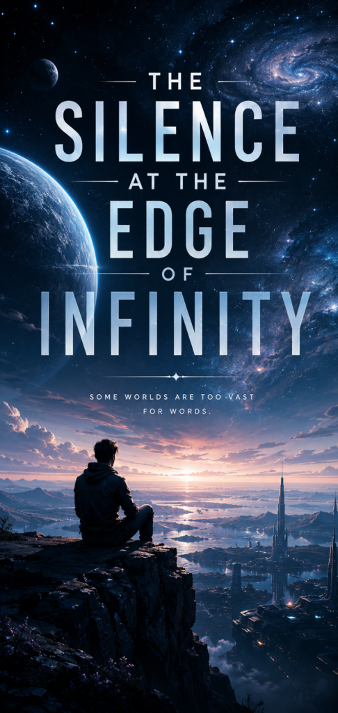 THE SILENCE AT THE EDGE OF INFINITY cover
