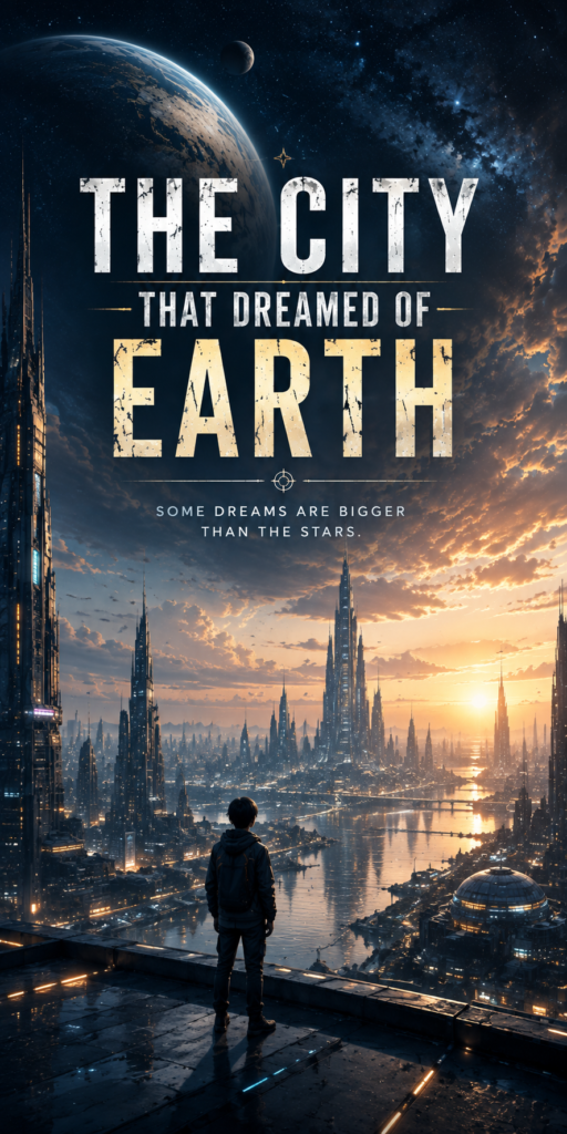 THE CITY THAT DREAMED OF EARTH cover