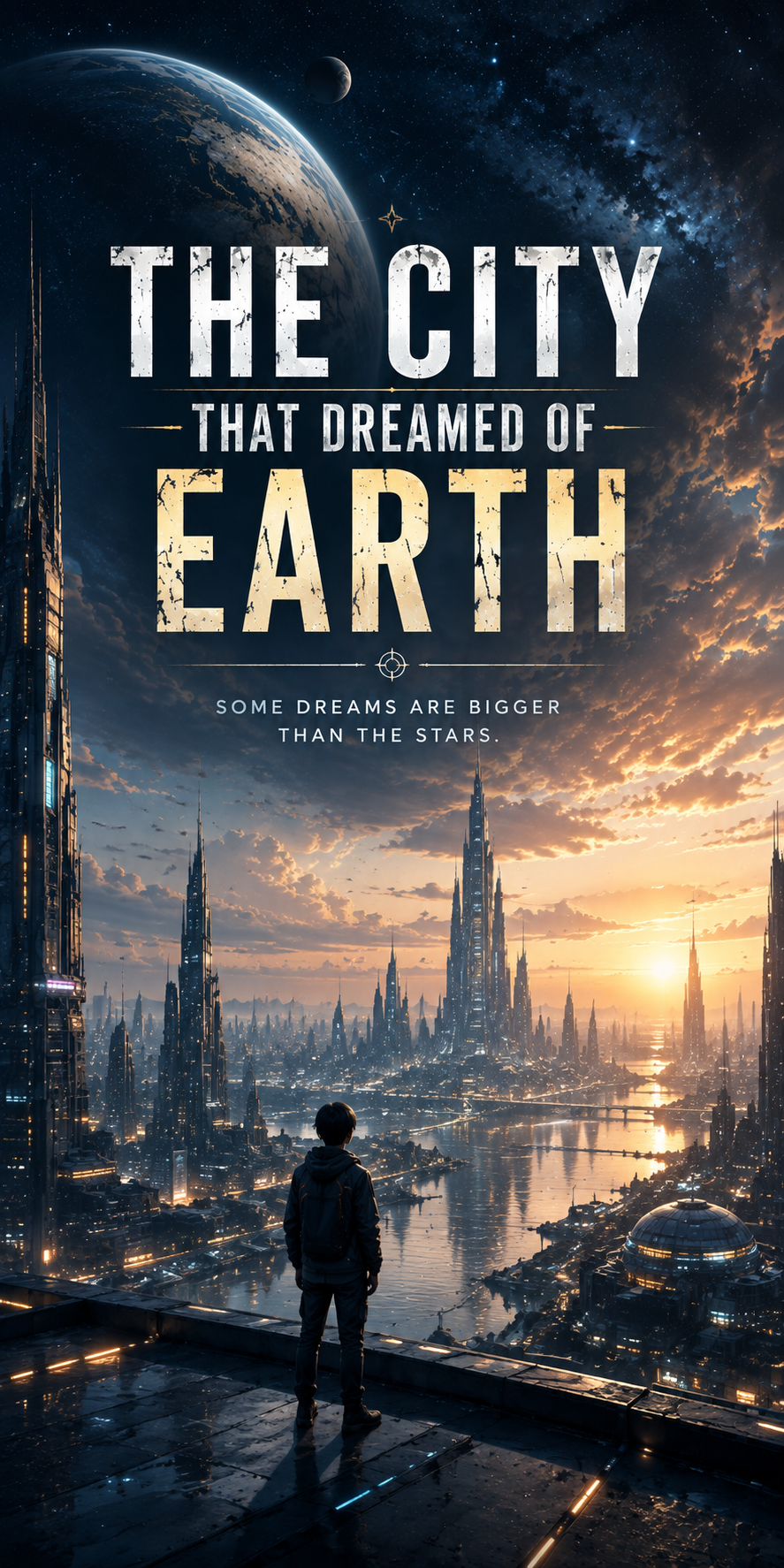 THE CITY THAT DREAMED OF EARTH cover