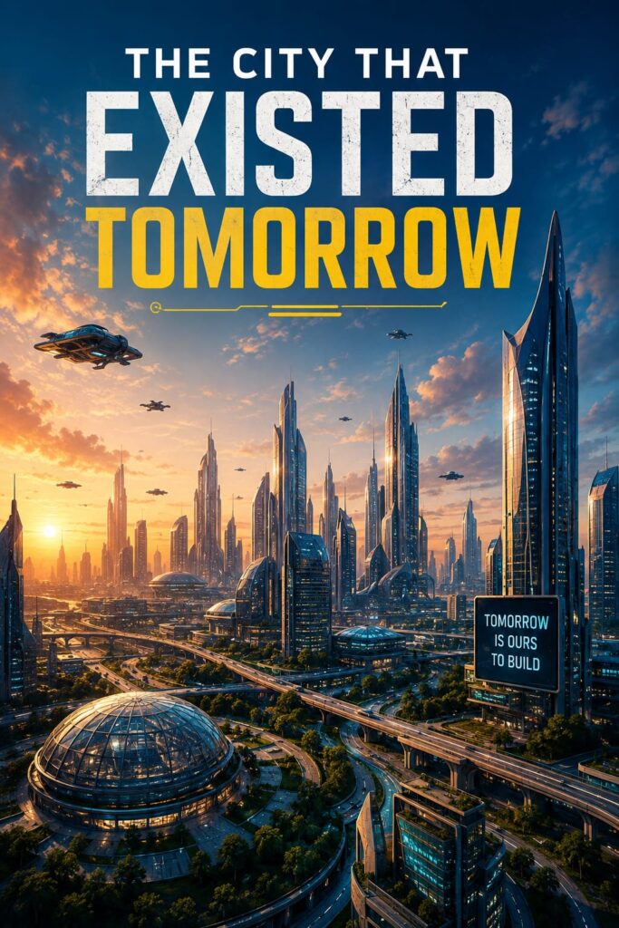 THE CITY THAT EXISTED TOMORROW cover