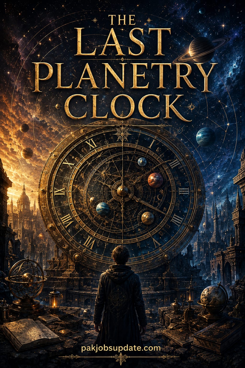 THE LAST PLANETARY CLOCK cover
